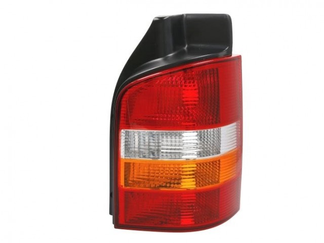 Volkswagen Transporter T5 2003.04.01-2009.09.30 utángyártott új jobb hátsó lámpa üres, sárga-piros 1ajt. DEPO