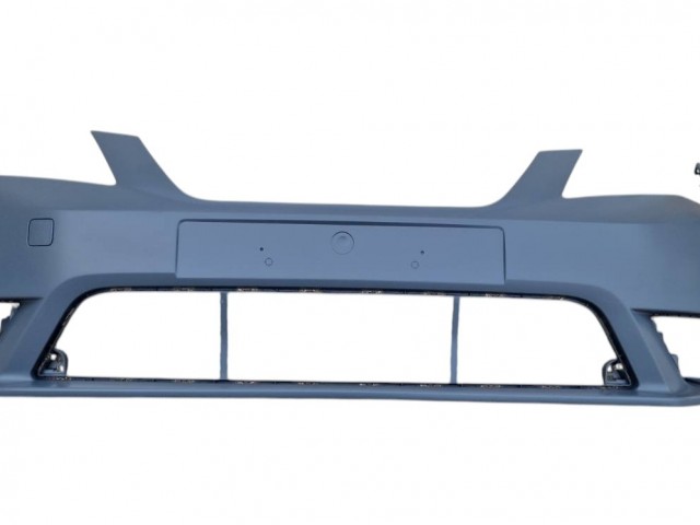 Seat Leon 5F 2012.12.01-2016.12.01 utángyártott új első lökhárító, fényszóró mosó és szenzor jelöléssel