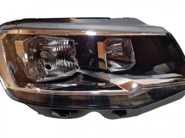 Volkswagen Transporter T6 2015.07.01-2020.01.31 utángyártott új jobb első fényszóró 2H7+napp.fény. krómos (motorral) DEPO
