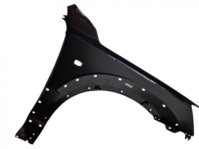 Kia Sorento 2002-2009 utángyártott új bal első sárvédő, oldalindexes kivitel (díszléclyukkal)