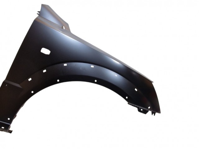 Kia Sorento 2002-2009 utángyártott új jobb első sárvédő, oldalindexes kivitel (díszléclyukkal)