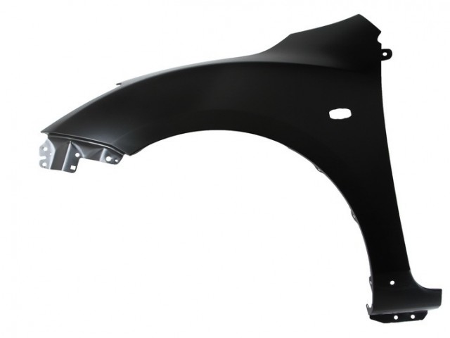 Mazda 3 2009.04.01-2013.03.31 utángyártott új bal első sárvédő, oldalindexes kivitel