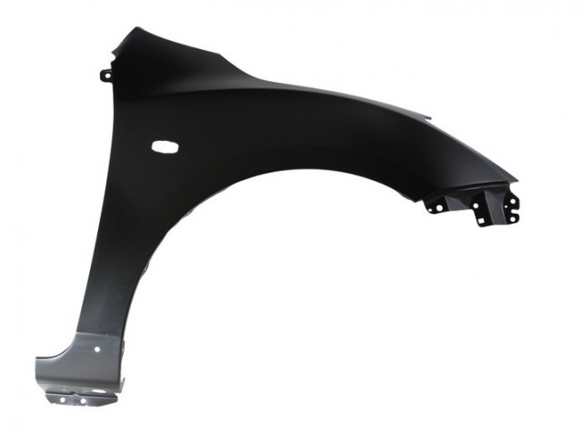 Mazda 3 2009.04.01-2013.03.31 utángyártott új jobb első sárvédő, oldalindexes, díszléces kivitel (4/5 a.)