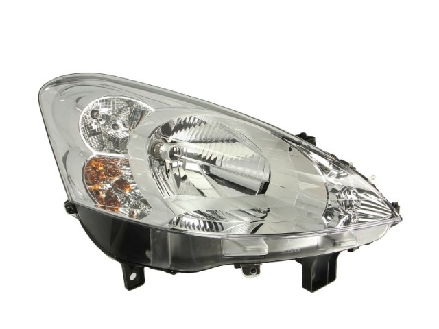 Peugeot Partner, Partner Tepe 2008.04.01-2012.03.31 utángyártott új jobb első fényszóró H4 (motorral) VALEO