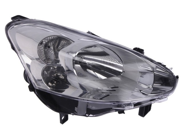 Peugeot Partner, Partner Tepee 2012-2015 utángyártott új jobb első fényszóró H4 (motorral) TYC