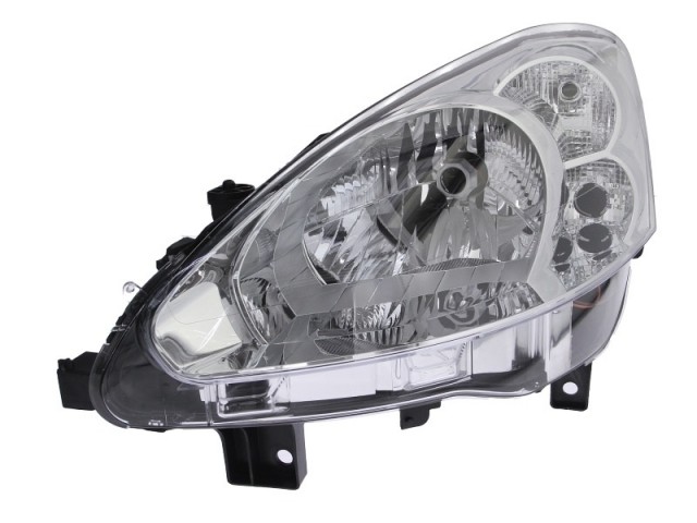 Peugeot Partner, Partner Tepee 2012-2015 utángyártott új bal első fényszóró H4 (motorral) DEPO
