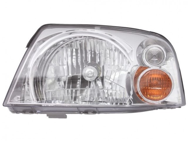 Hyundai Atos 2004-2014 utángyártott új bal első fényszóró H4 (belülről áll. is) DEPO