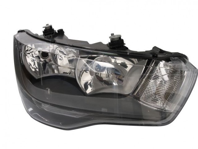 Audi A1 2010.01.01-2014.12.01 utángyártott új jobb első fényszóró H1/H7 (motorral) DEPO