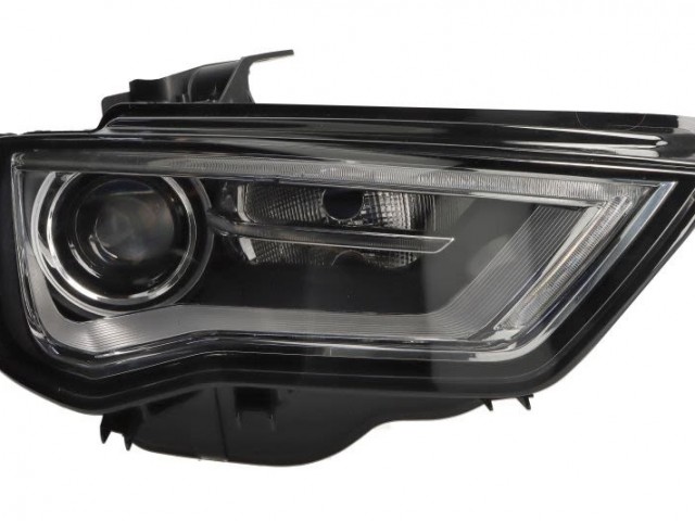 Audi A3 (8V1, 8VK,) 2012-2016 utángyártott új jobb első fényszóró XENON D3S/LED króm ház. (motorral) DEPO