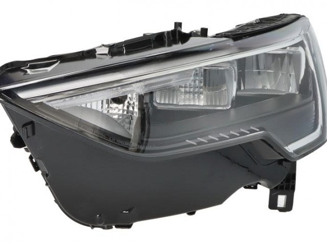 Audi Q3 F3 2018- utángyártott új bal első fényszóró LED (motorral) elektr.nélk. DEPO