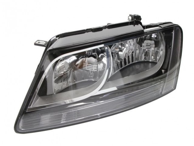 Audi Q5 8RB 2008.01.01-2012.08.31 utángyártott új bal első fényszóró 2H7 (motorral) DEPO