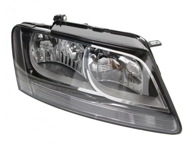 Audi Q5 8RB 2008.01.01-2012.08.31 utángyártott új jobb első fényszóró 2H7 (motorral) DEPO
