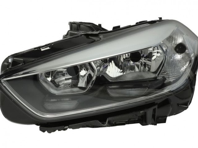 BMW 1 F40 2019- utángyártott új bal első fényszóró 2H7+LED (motorral) DEPO