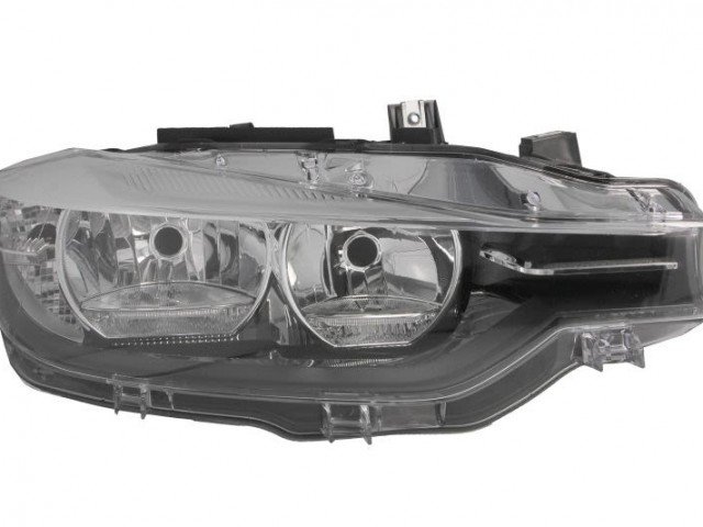 BMW 3 (F30-F31) 2015.05.01-2018.11.01 utángyártott új jobb első fényszóró 2H7+LED nappali fény (motorral) DEPO 