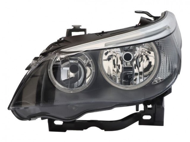 BMW 5 E60 2003.07.01-2007.03.01 utángyártott új bal első fényszóró 2H7 (motorral) DEPO