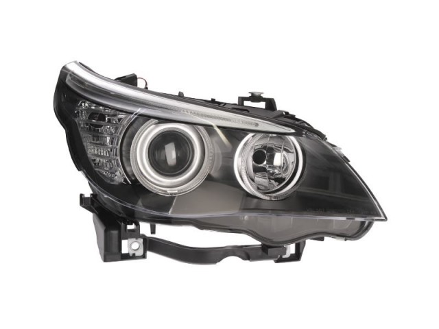 BMW 5 (E60-E61) 2007.03.01-2010.10.01 utángyártott új jobb első fényszóró 2H7/LED (motorral) DEPO