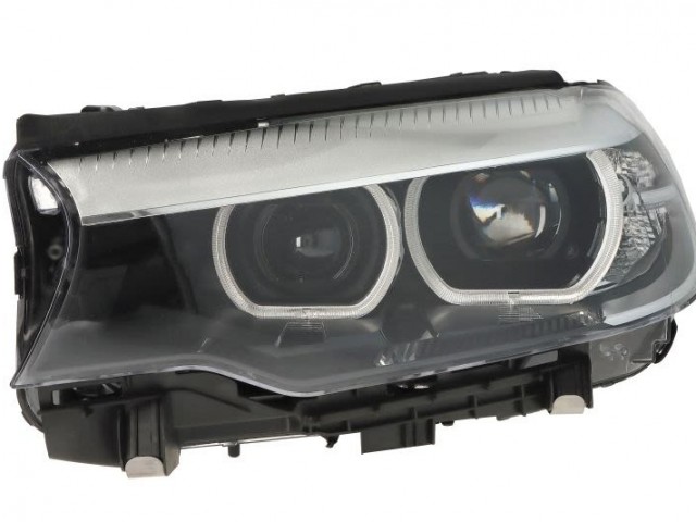 BMW 5 (G30-G31) 2017.02.01-2020.05.30 utángyártott új bal első fényszóró Bi-LED (motorral) elektr.nélk. DEPO