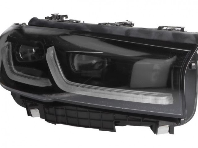 BMW 5 (G30-G31) 2020.06.01-2023.10.01 utángyártott új jobb első fényszóró AHL LED BMW logo nélk. DEPO