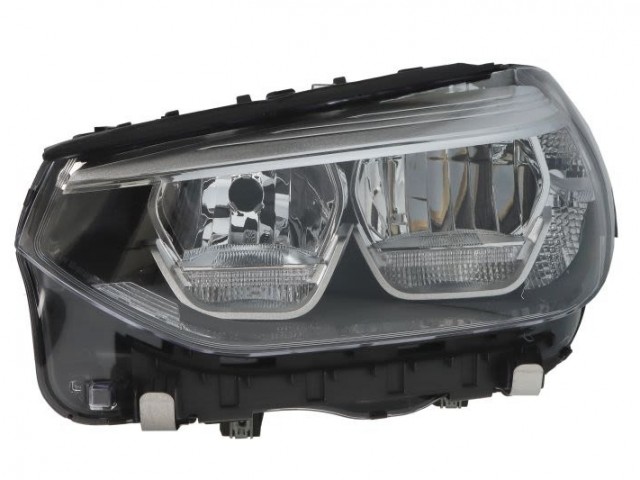 BMW X3 G01 2017.10.01-2021.07.30, X4 (G02) 2018.04.01-2021.07.30 utángyártott új bal első fényszóró H7/LED (motorral) DEPO