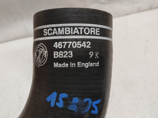 Lancia Lybra 1999-2005 2,4 10v Diesel levegőcső, turbóból az intercollerba, a képen látható sérüléssel