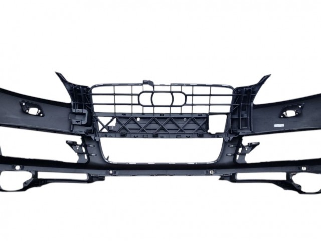 Audi Q7 (4LB) 2005.11.01-2009.04.30 utángyártott új első lökhárító alapozott fényszóró mosó, parkszenzor helyes