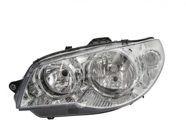 Fiat Albea, Palio, Strada utángyártott új bal első fényszóró 2H7, króm házas (motorral) DEPO