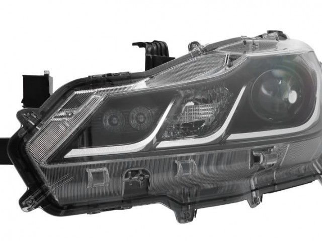 Toyota Corolla E210 2019.02.01-2023.01.01 utángyártott új bal első fényszóró HIR2/LED (motorral) (Sedan)