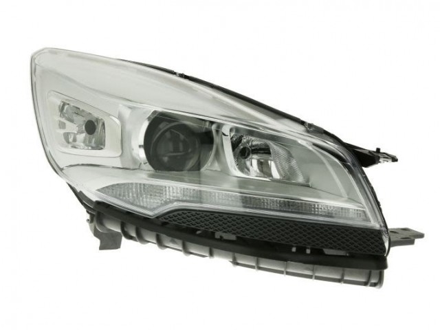 Ford Kuga II. 2013.01.01-2016.10.01 utángyártott új jobb első fényszóró D3S/H7/H1 XENON LED-es (motorral) DEPO