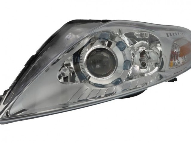 Ford Mondeo IV. 2007.04.01-2010.08.30 utángyártott új bal első fényszóró Bi-XENON D1S/H1 napp.fény kany.köv. DEPO