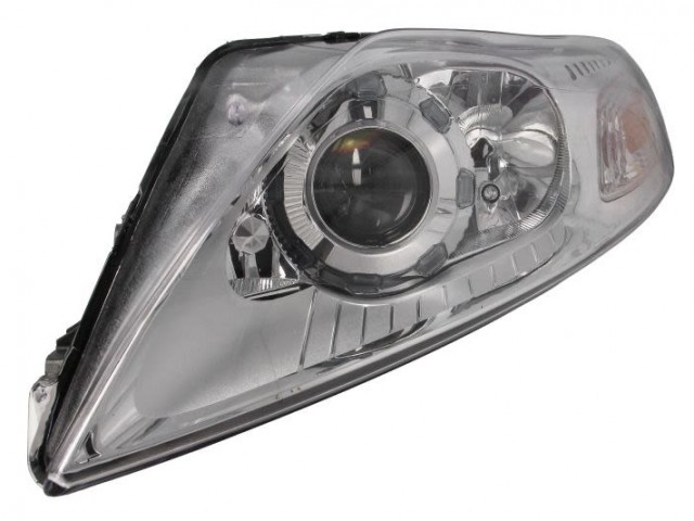 Ford Mondeo IV. 2010.09.01-2014.12.31 utángyártott új bal első fényszóró XENON D1S/H1 (motorral) DEPO