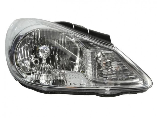 Hyundai I 10 2008.05.01-2010.12.31 utángyártott új jobb első fényszóró H4  (manuális) DEPO