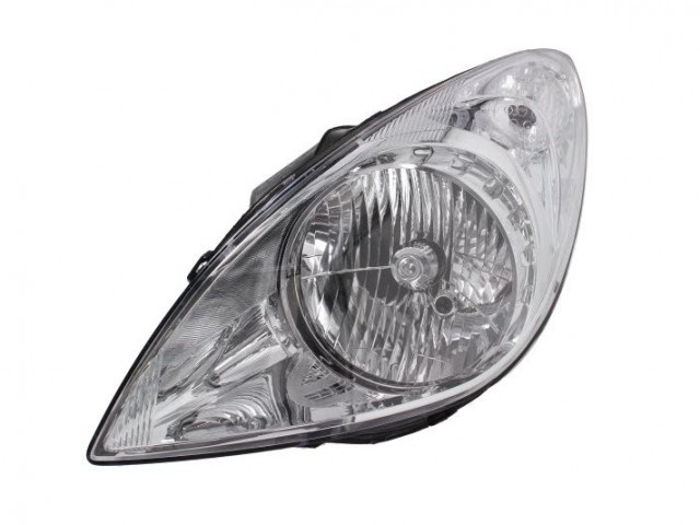 Hyundai I20 2008.05-2012.03.31 utángyártott új bal első fényszóró H4 (motorral) DEPO