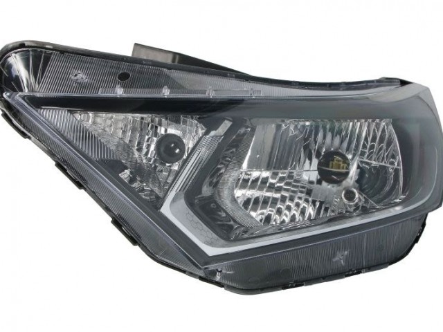 Hyundai I20 2020- utángyártott új bal első fényszóró H19/PY21W (motorral) DEPO