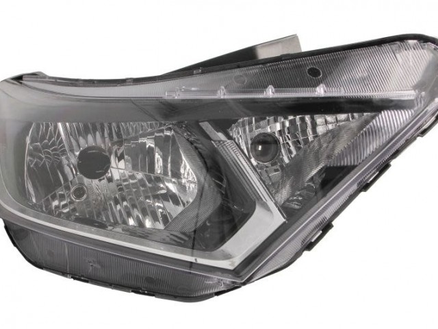 Hyundai I20 2020- utángyártott új jobb első fényszóró H19/PY21W (motorral) DEPO