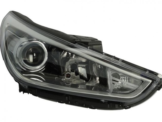 Hyundai I30 2017.01.28-2020.05.24 utángyártott új jobb első fényszóró 2H7 (motorral) DEPO