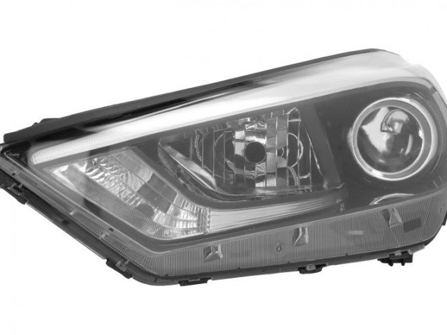 Hyundai Tucson 2015.01.01-2018.06.30 utángyártott új bal első fényszóró 3H7+LED (motorral) DEPO