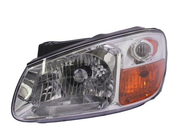 Kia Cerato 2007-2009.12.10 utángyártott új bal első fényszóró H4 (motorral) DEPO