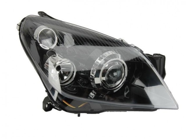 Opel Astra H 2003.09.01-2014.08.31 utángyártott új jobb első fényszóró BI-XENON D2S/H7, üres DEPO