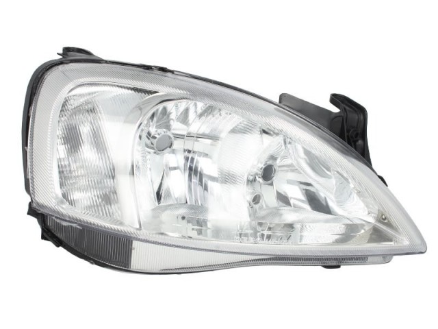 Opel Corsa C 2000.09.01-2002.08.31 utángyártott új jobb első fényszóró 2H7 AL tip. (motorral) DEPO