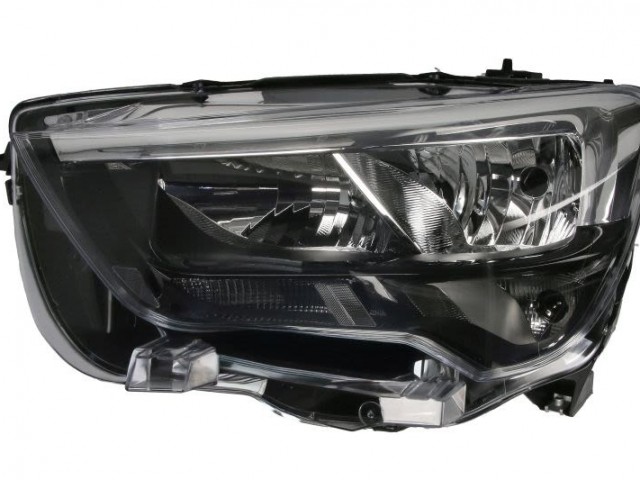 Opel Combo 2018.06.01-2024.01 utángyártott új bal első fényszóró H7/H1 (motorral) DEPO