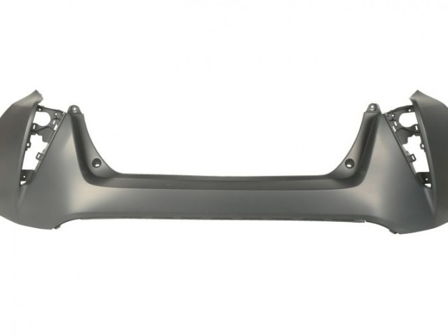 Toyota Prius IV. 2016.01.01-2019.03.13 utángyártott új hátsó lökhárító alapozott, szenzor hely jelöléssel