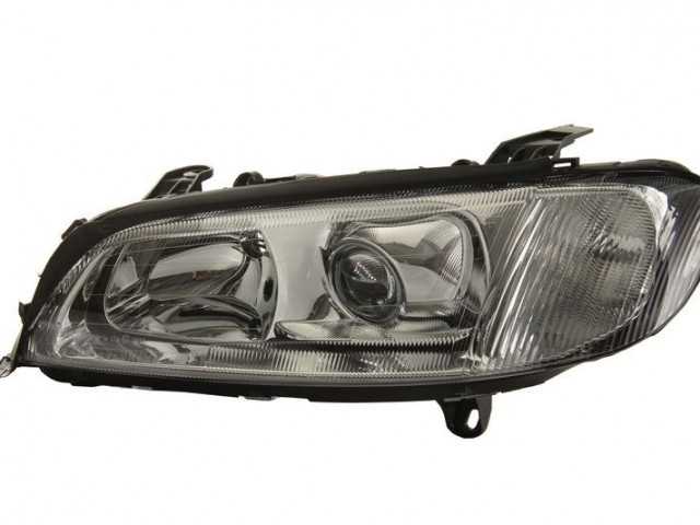 Opel Omega B 1999.09.01-2002.08.31 utángyártott új bal első fényszóró H7/H1 DEPO