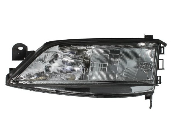 Opel Vectra B 1995.09.01-1999.08.31 utángyártott új bal első fényszóró H1/H7, bel. áll. CARELLO-típusú DEPO