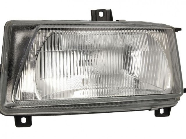 Seat Cordoba 1993.12.01-1996.07.31, Ibiza 1993.05.01-1996.07.31 utángyártott új bal első fényszóró H4 (belülr.áll.is) VALEO-tip. DEPO