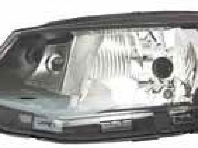 Skoda Fabia III. 2014.10.01-2018.07.29 utángyártott új bal első fényszóró H4 (motorral) DEPO