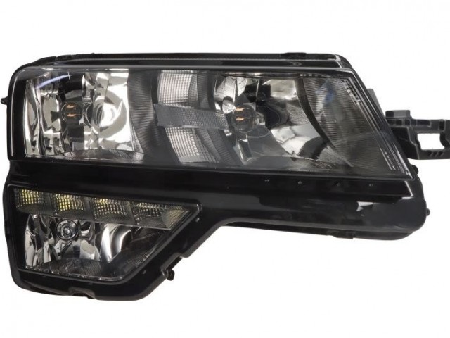 Skoda Karoq 2017.08.01-2022.02.27 utángyártott új jobb első fényszóró H7/H1/LED (motorral) DEPO