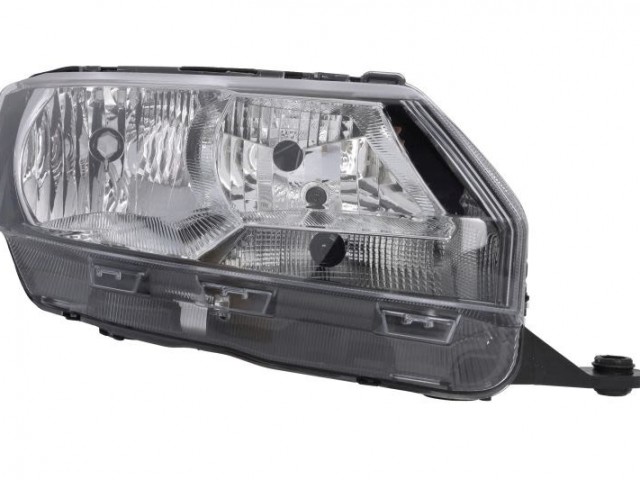 Skoda Rapid 2012-2017 utángyártott új jobb első fényszóró H7/H15 (motorral) DEPO