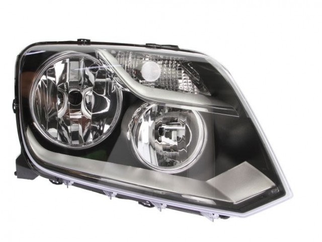 Volkswagen Amarok 2010-2013 utángyártott új jobb első fényszóró H7/H1 (manuális) DEPO