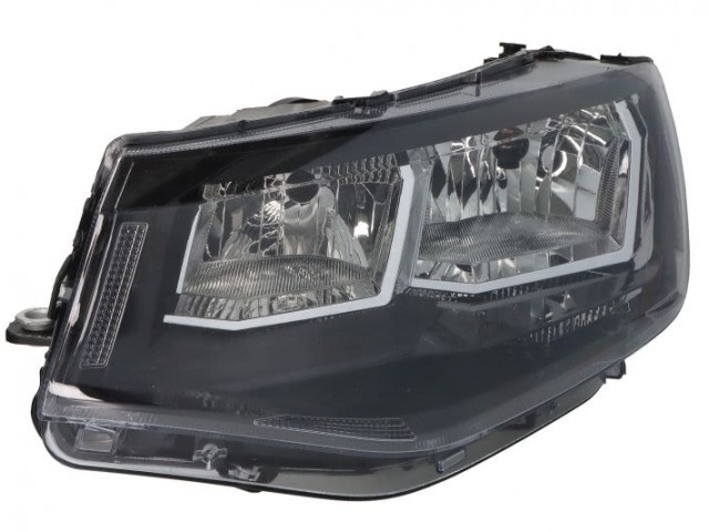 Volkswagen Caddy V. 2020- utángyártott új bal első fényszóró H7/H15 (motorral) DEPO