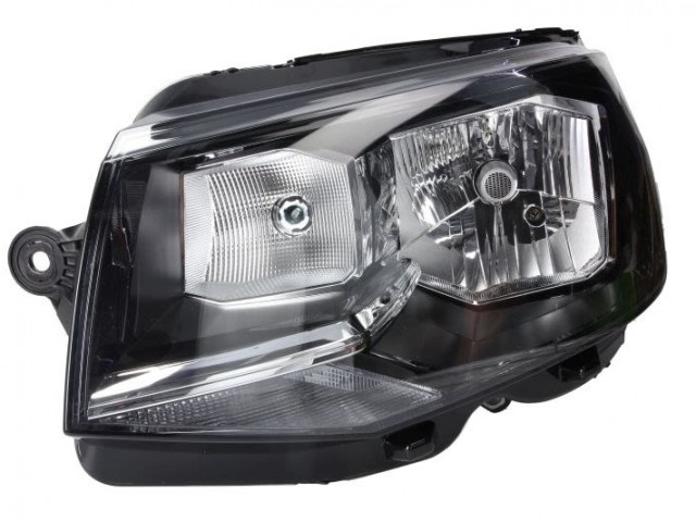 Volkswagen Transporter T6 2015.07.01-2020.01.31 utángyártott új bal első fényszóró H4 nappali fény. (motorral) DEPO
